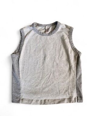 SKIMS two-tone Gray Sleeveless Tank Top